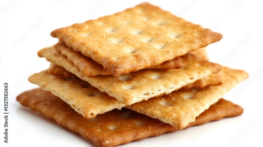Wheat biscuits isolated on white background Wheat biscuits isolated on white background