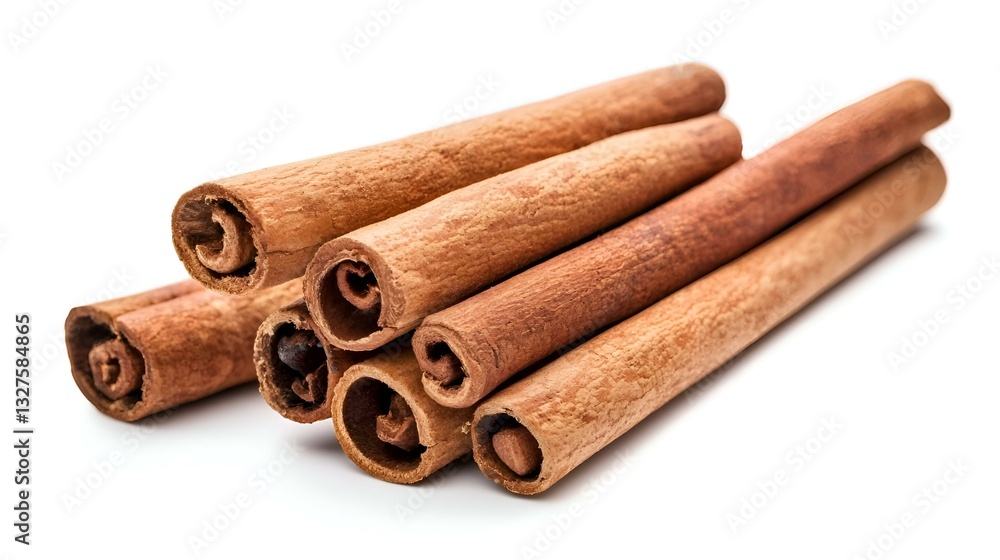 cinnamon isolated on white background cinnamon isolated on white background