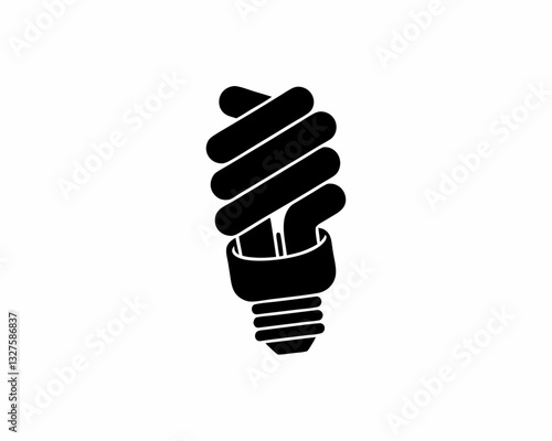creative details fluorescent tube icon vector illustration 