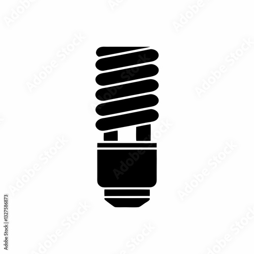 creative details fluorescent tube icon vector illustration 