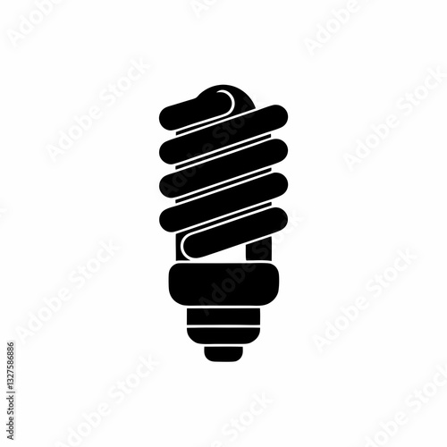 creative details fluorescent tube icon vector illustration 