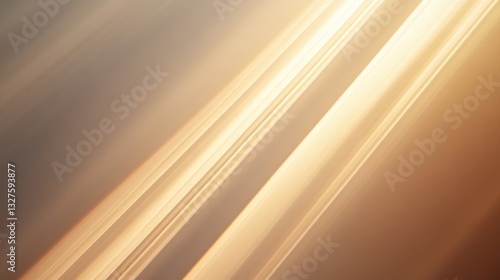 Obraz na płótnie Abstract background with diagonal light streaks in gold and brown tones. w salonie