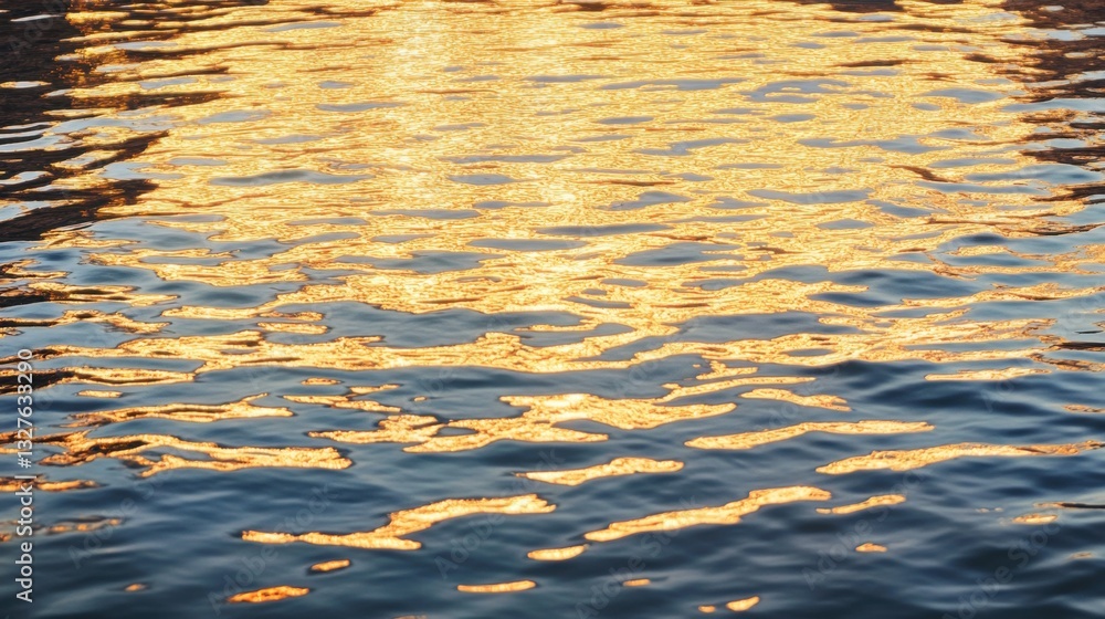 Twilight Reflections on Calm Water at Golden Hour Twilight Reflections on Calm Water at Golden Hour