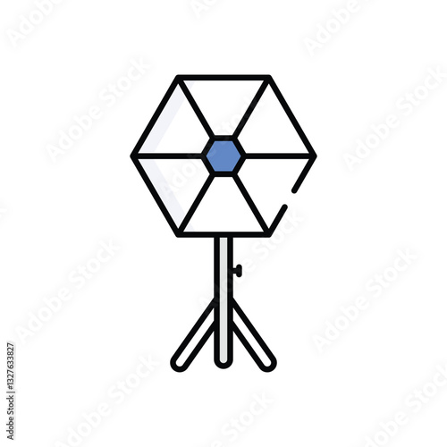 Lighting   Vector icon
