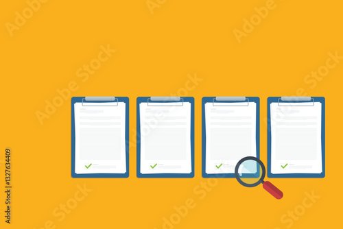 Document inspection or assessment evaluation, contract review, analysis, inspection of agreement contract, compliance verification.	