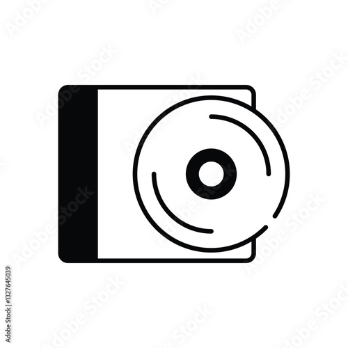 Cd Vector icon