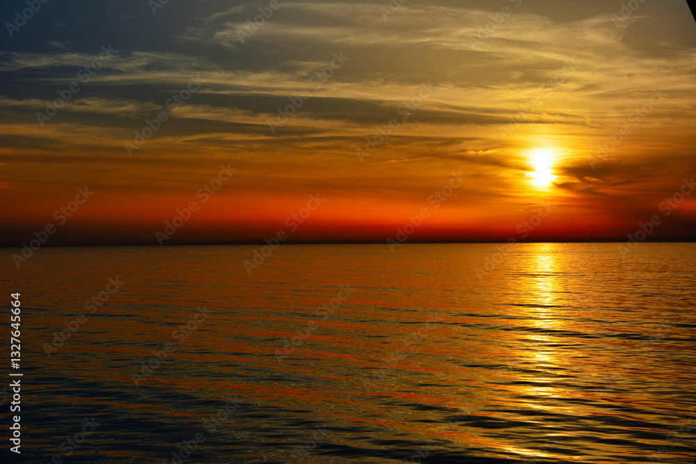 Obraz premium coucher de soleil splendide