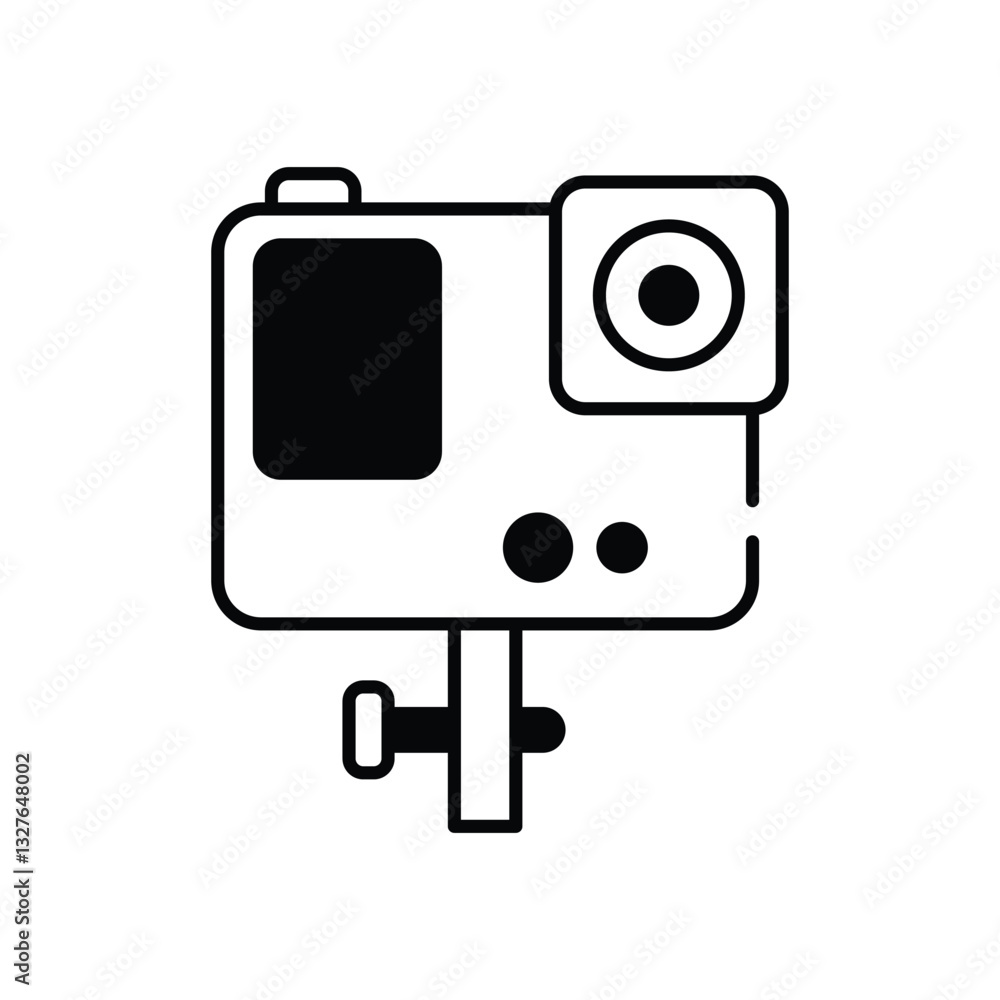 Action Camera Vector icon Action Camera Vector icon