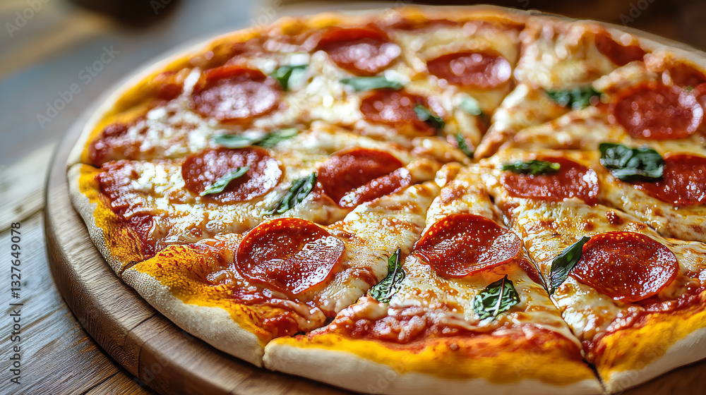 Hot fresh pizza icon vector illustration. Hot fresh pizza icon vector illustration.