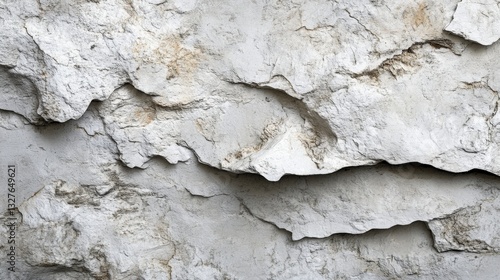 Stunning Gray Rock Formation Texture - A Detailed View of Natural Layers and Patterns