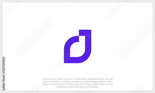 Letter D Logo Template Design Vector Illustration	
