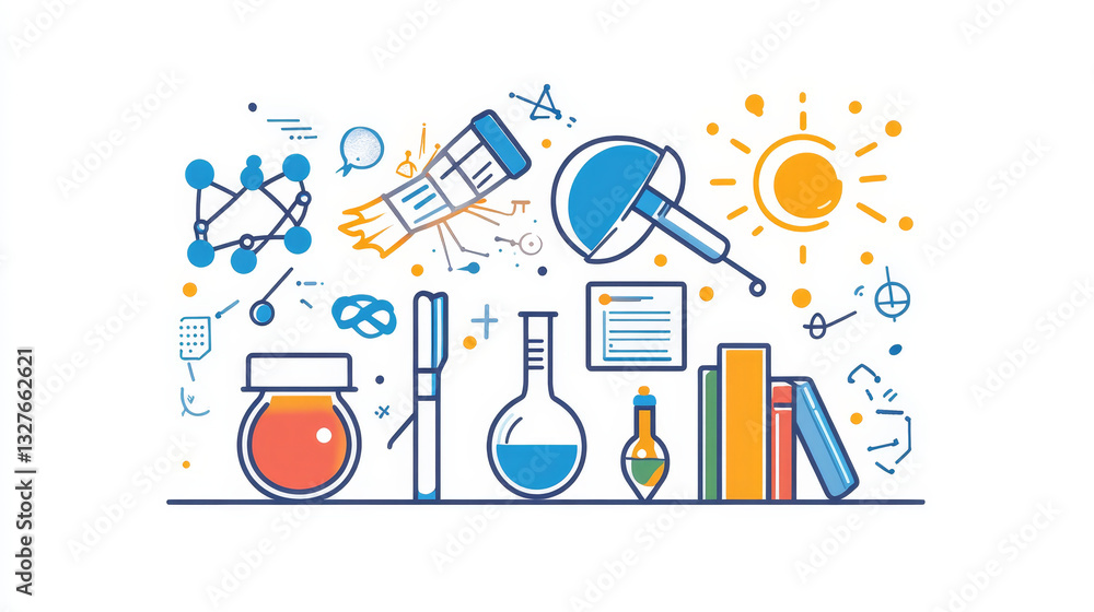 Set of flat design outline icons education tutorials staff training learning research knowledge vector illustration. Set of flat design outline icons education tutorials staff training learning research knowledge vector illustration.
