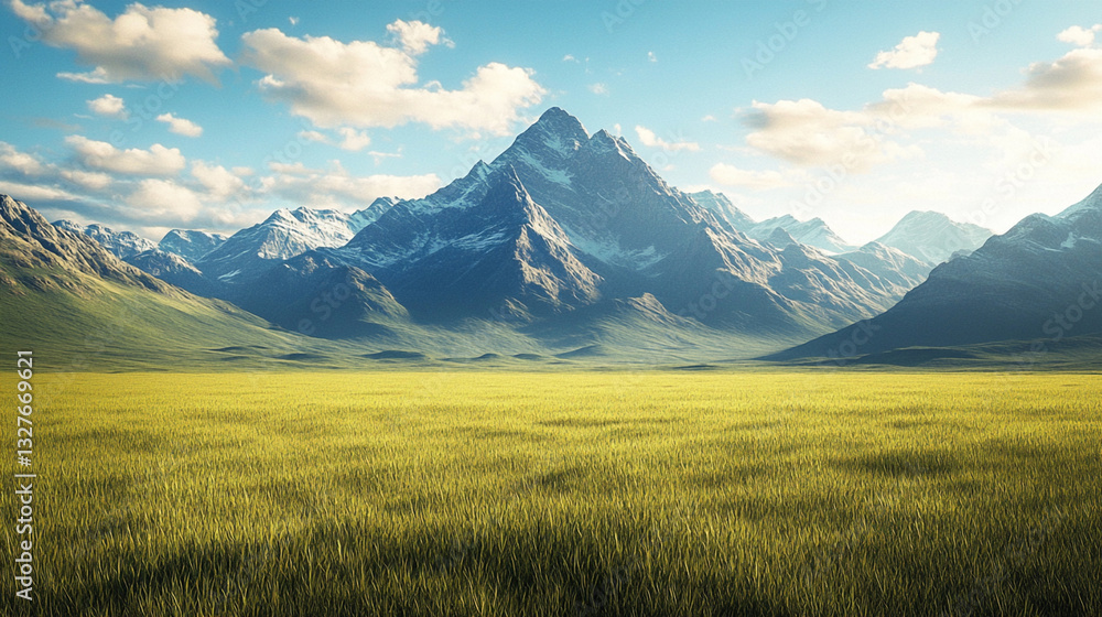 Fototapeta premium mountain landscape in the summer