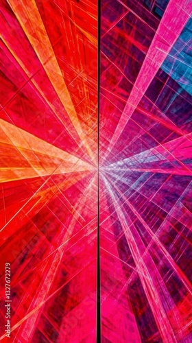 Abstract Architectural Designs: A Vibrant Exploration of Urban Structures