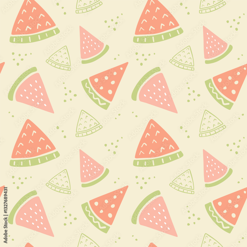 Fruits seamless pattern. Hand drawn doodle vector illustration. Vector design for textile and paper.
Fruits seamless pattern. Hand drawn doodle vector illustration. Vector design for textile and paper.