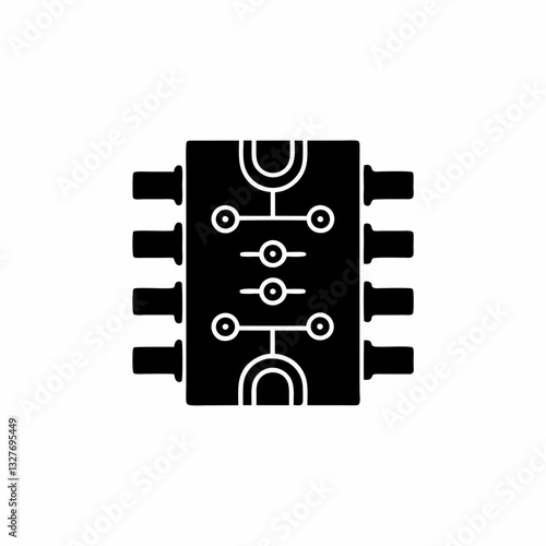 Photos creative details electric busbar icon vector illustration