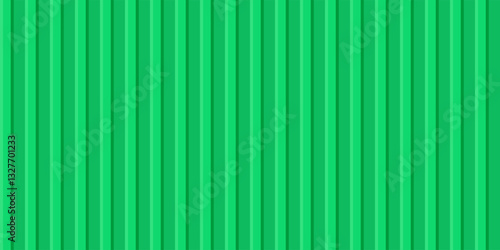 green sheet corrugated horizontal for roof, sheet grooved zinc board for background, galvanized iron for fences, walls, roofs, industrial cargo background