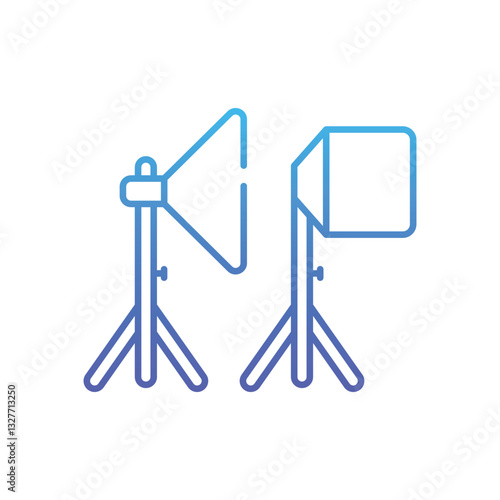 Lighting   Vector icon