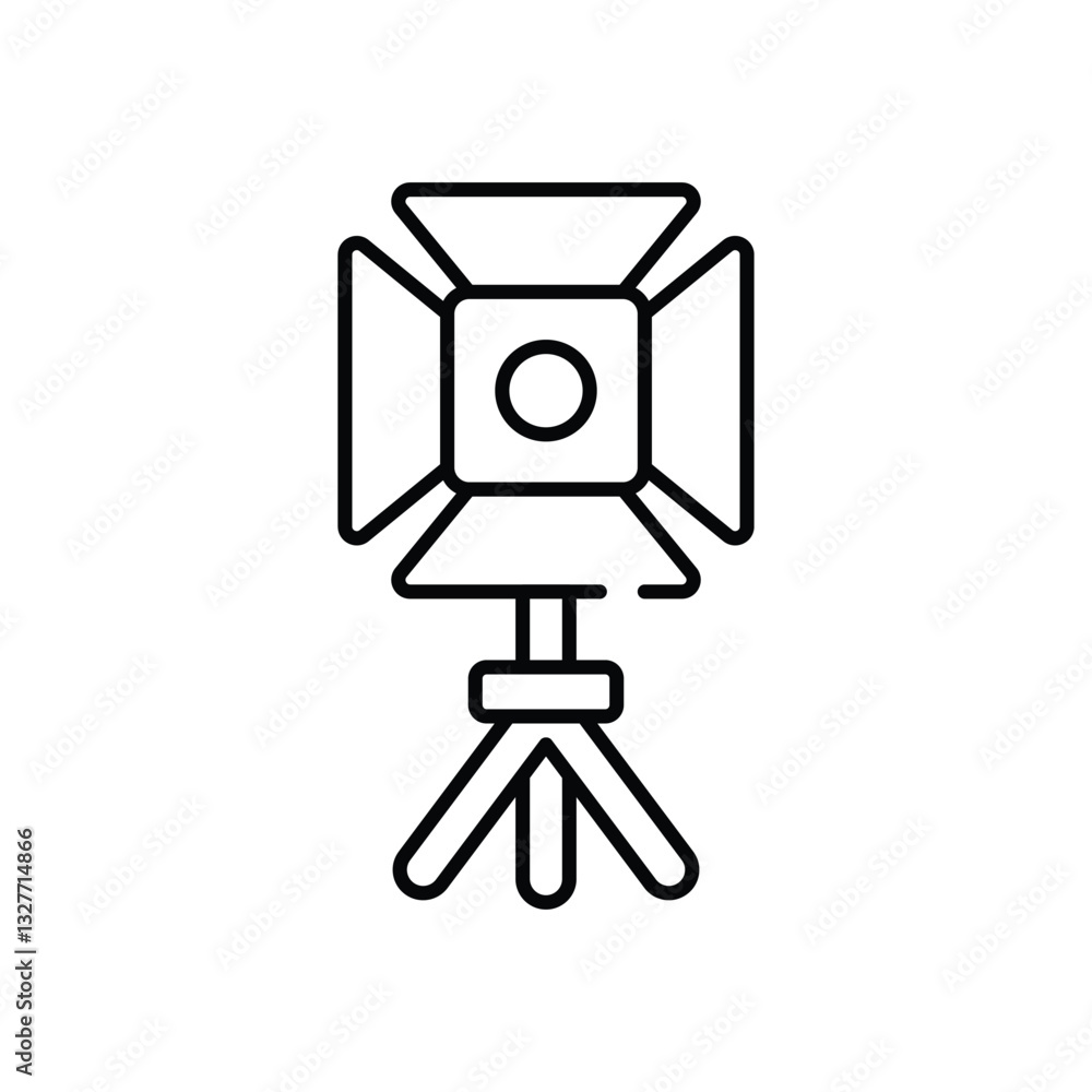 Lighting Vector icon Lighting Vector icon