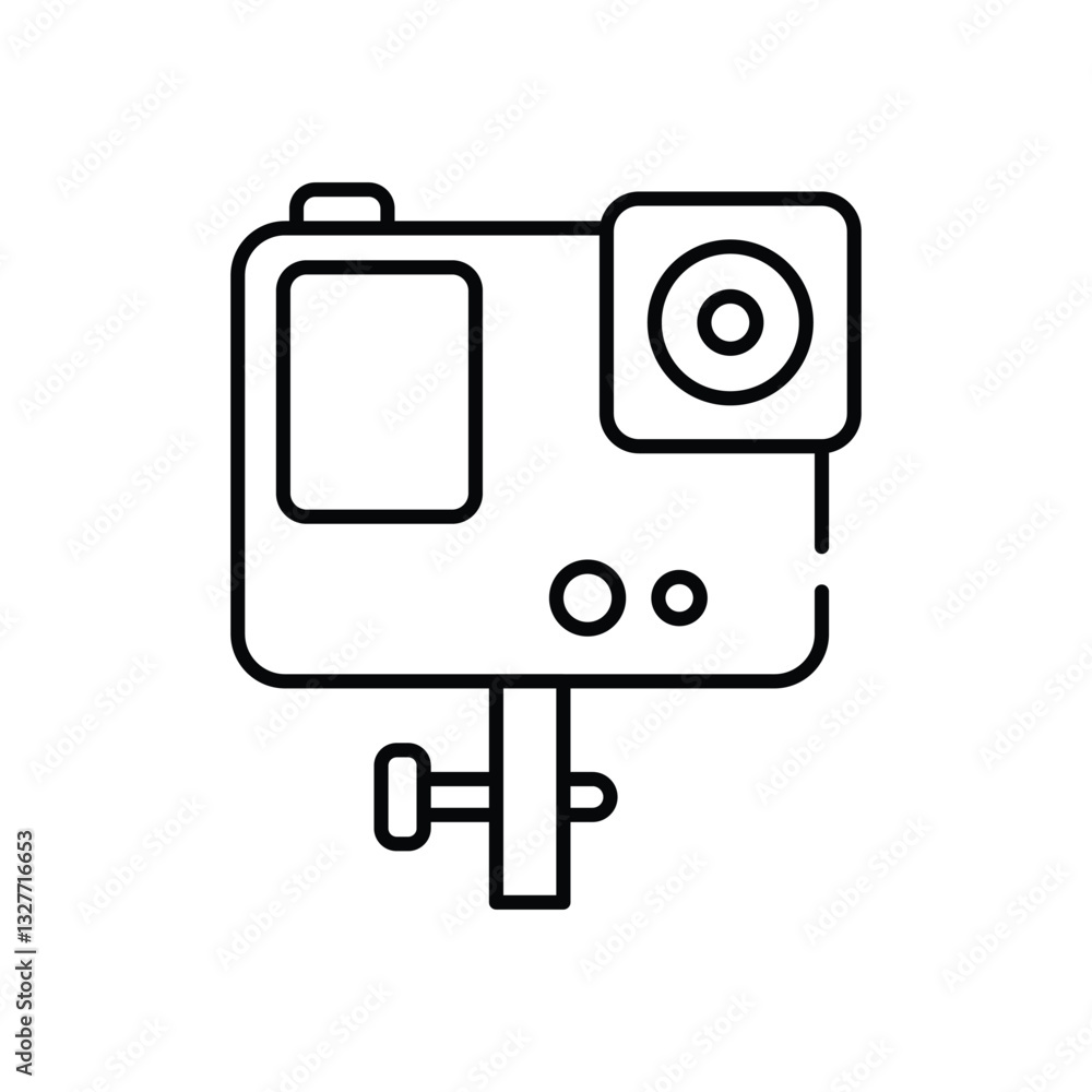 Action Camera Vector icon Action Camera Vector icon