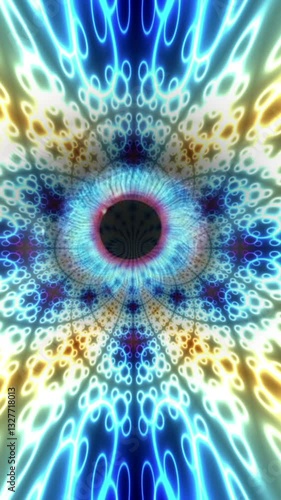 Wallpaper Mural Eye Iris Ripple staring inside kaleidoscope hypnotic motion background vertical video Torontodigital.ca