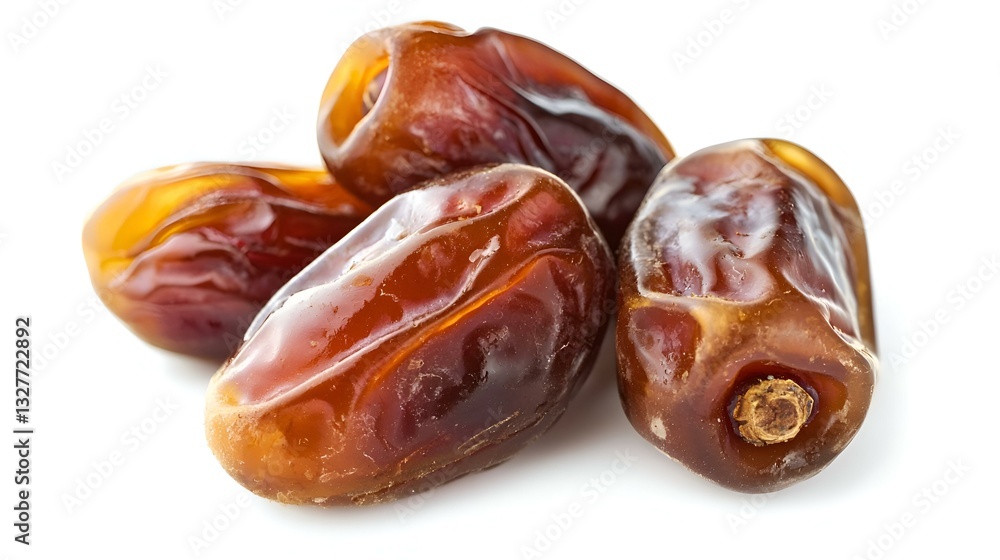 Dates isolated on white background Dates isolated on white background