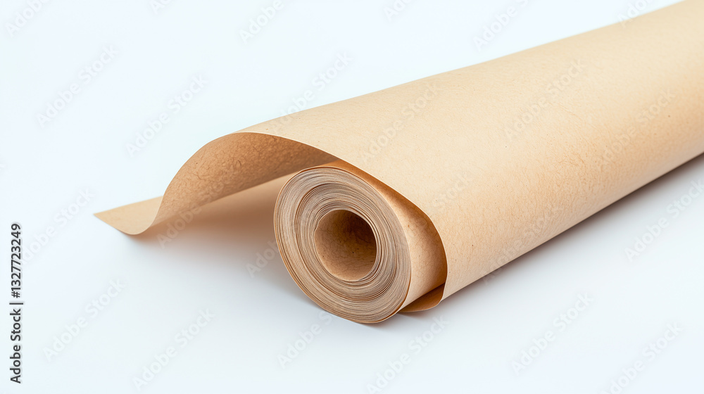 Minimalistic Design of Partially Open Kraft Paper Minimalistic Design of Partially Open Kraft Paper