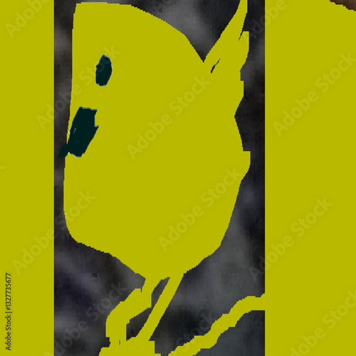 abstract little bird.