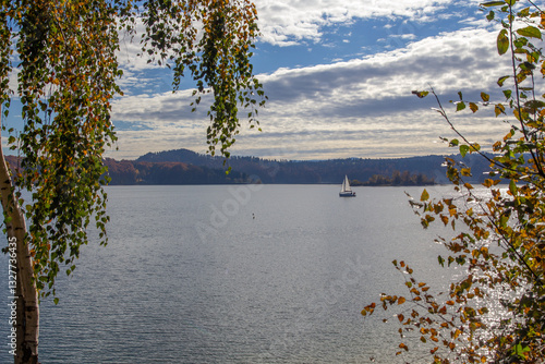 lake in the autumn
