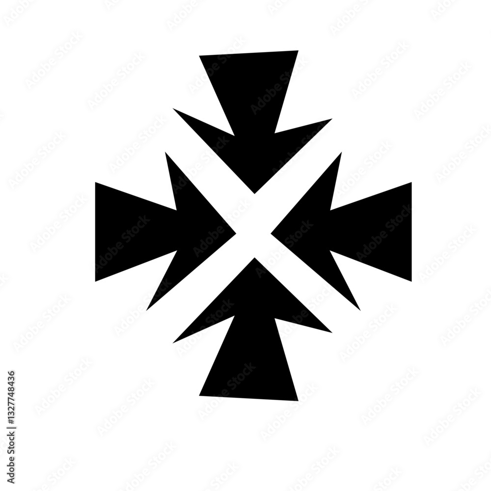 x letter logo icon design illustration