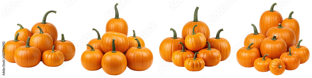 Obraz premium Set of Pumpkin Assortment