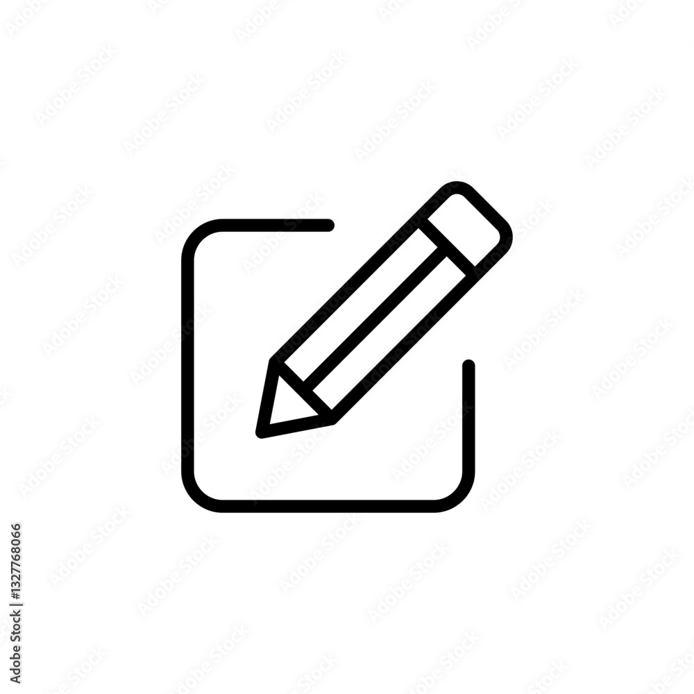 Edit icon logo design. edit document sign and symbol. edit text icon. pencil. sign up Edit icon logo design. edit document sign and symbol. edit text icon. pencil. sign up