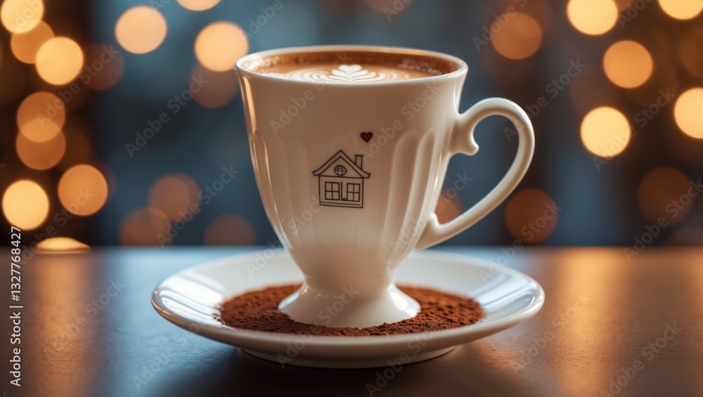 Obraz premium Check-in Location Navigation Position Place Idea