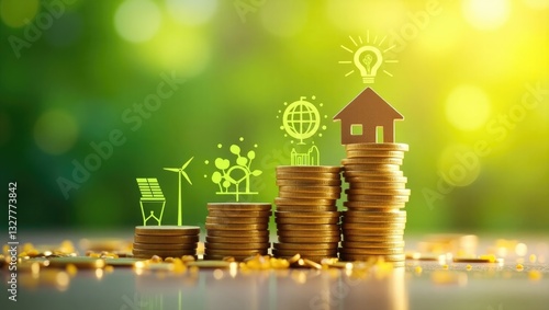 Eco-friendly house became more accessible due to a tax credit and subsidy for solar energy, emphasizing the advantages of renewable energy over traditional sources.