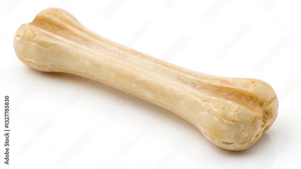 Dog Chew Bone on White Background Dog Chew Bone on White Background