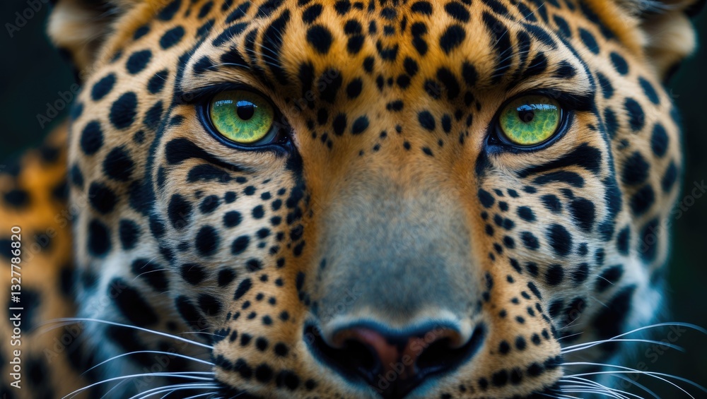 Obraz premium Portrait of a leopard