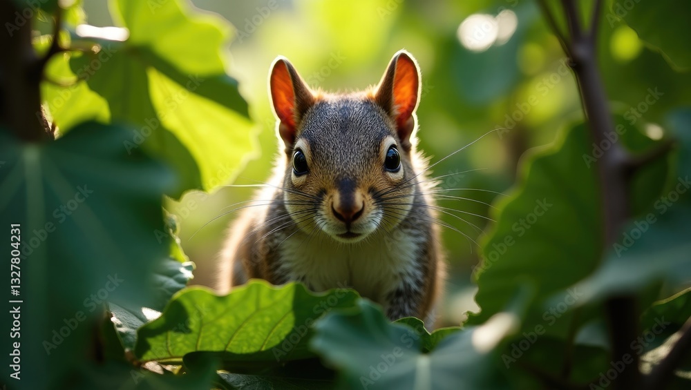 Squirrel concealed in plain sight Squirrel concealed in plain sight