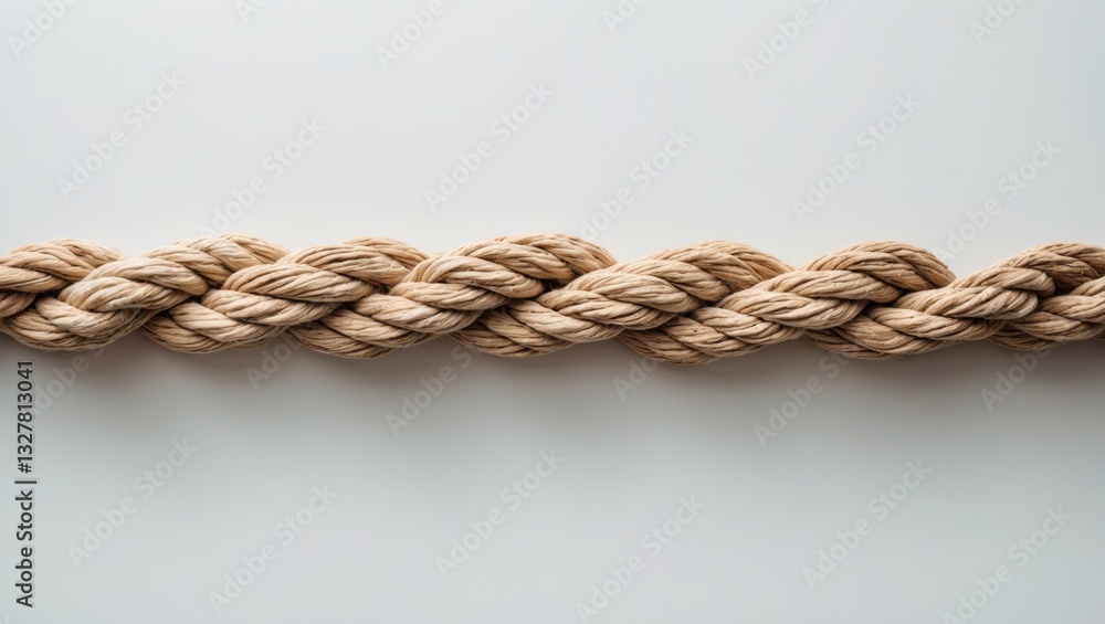 Hemp rope against a white background. Organic material Hemp rope against a white background. Organic material