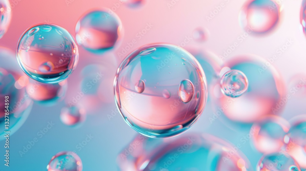 Lively glass bubbles dance in shades of pink and blue, creating a stunning visual art piece that captivates the eye. Lively glass bubbles dance in shades of pink and blue, creating a stunning visual art piece that captivates the eye.