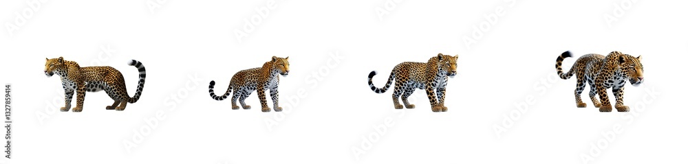 Obraz premium leopard (png)