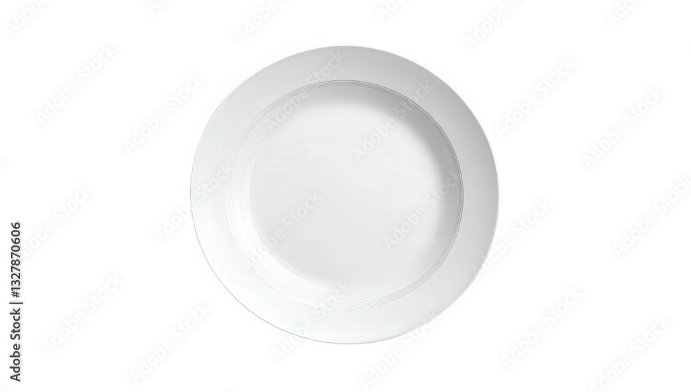 a simple empty white plate sits against a plain background emphasizing minimalism and cleanliness often used for serving food or as a decorative element in culinary presentations a simple empty white plate sits against a plain background emphasizing minimalism and cleanliness often used for serving food or as a decorative element in culinary presentations
