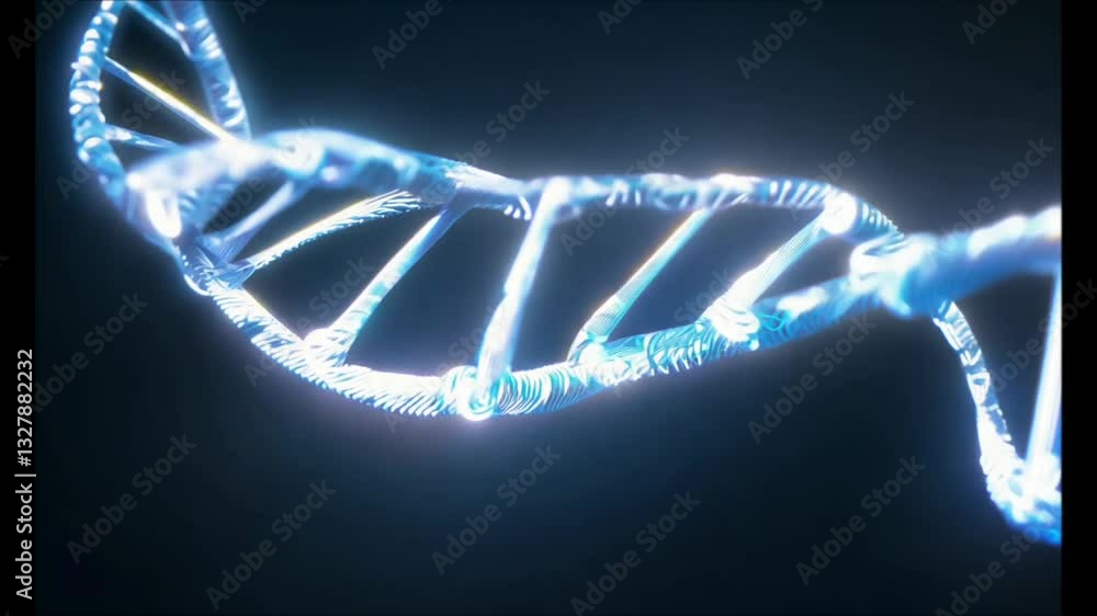 DNA helix yang di riset di laboratorium 