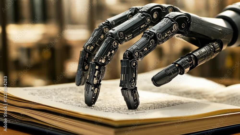 Robotic Hand Reading Ancient Book: Future of Knowledge Robotic Hand Reading Ancient Book: Future of Knowledge