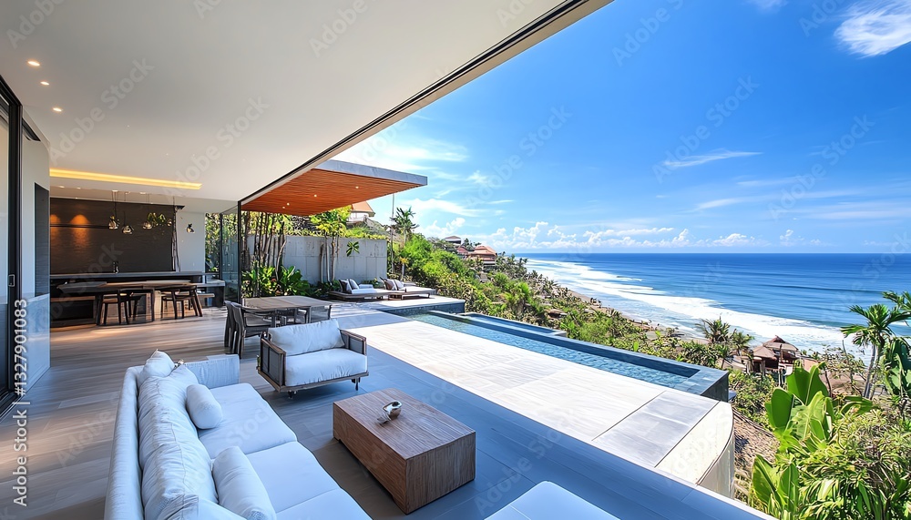 Fototapeta premium Beach architecture building
