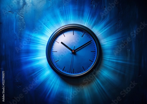 Wallpaper Mural Long Exposure Midnight Wall Clock Photography - 12:01 AM Timelapse Torontodigital.ca