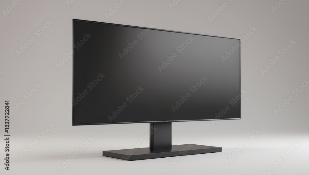 TV 4K flat screen LCD or OLED, plasma realistic depiction, Black blank HD monitor mockup, Contemporary video panel black flatscreen with clipping path TV 4K flat screen LCD or OLED, plasma realistic depiction, Black blank HD monitor mockup, Contemporary video panel black flatscreen with clipping path