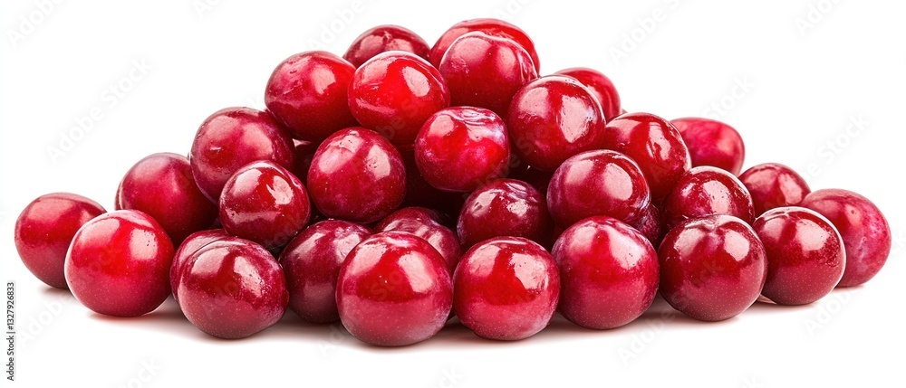 A Heap of Juicy Red Plums A Heap of Juicy Red Plums
