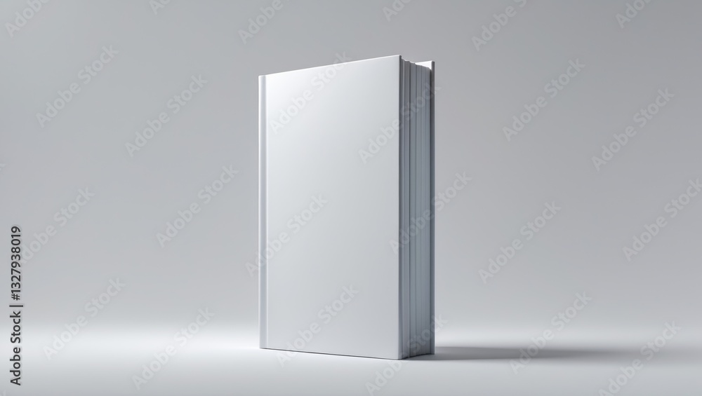 A5 book cover mockup without design, featuring front and spine, upright position. A5 book cover mockup without design, featuring front and spine, upright position.