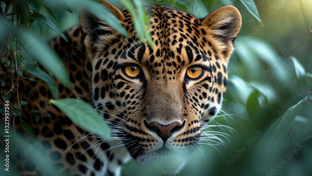 Fototapeta premium More leopards observe you than you observe them.