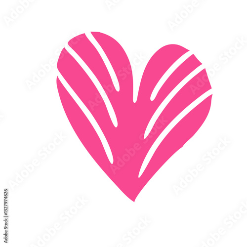 pink love design illustration